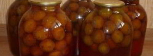 закатка компота из слив. Шаг 4