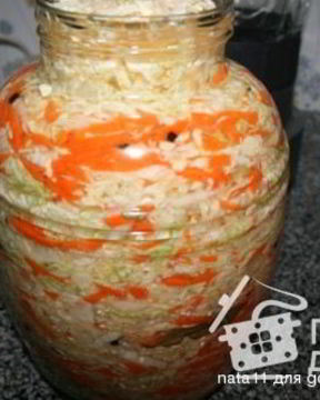 Квашеная капуста без рассола