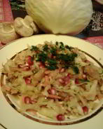 Квашеная капуста с грибами