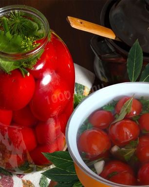 Квашеные помидоры на зиму холодным способом