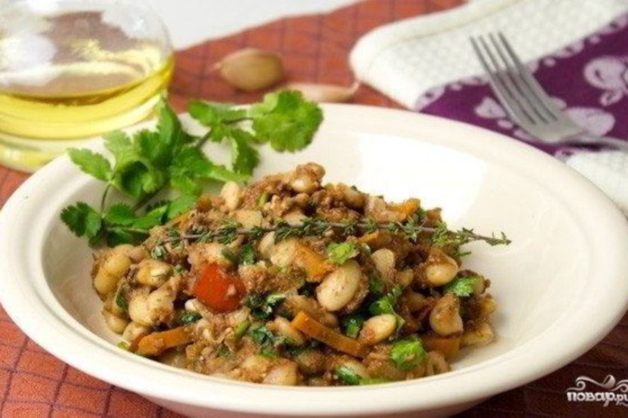 Рецепт лобио из фасоли на зиму