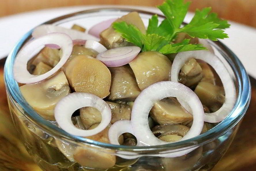 Рецепт быстрые маринованные шампиньоны