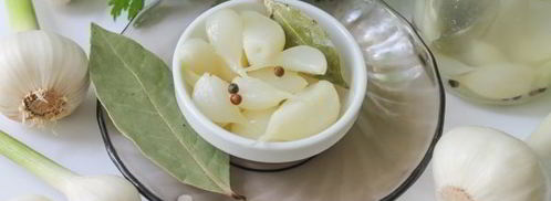 чеснок маринованный на зиму. Шаг 9