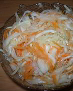 Капуста, маринованная с морковью