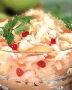 Капуста, маринованная с яблоками