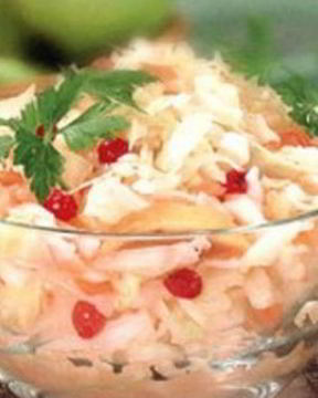 Капуста, маринованная с яблоками