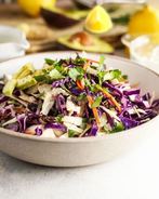 Капуста с маринованным имбирем