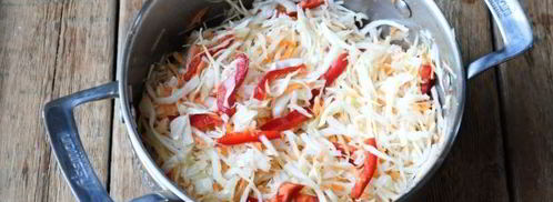 маринованная капуста с перцем. Шаг 11