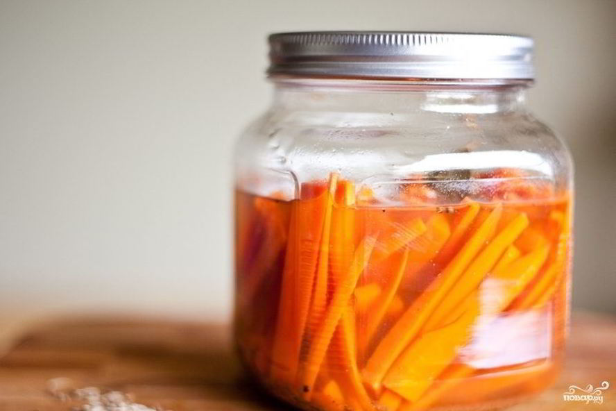 Рецепт маринованная морковь