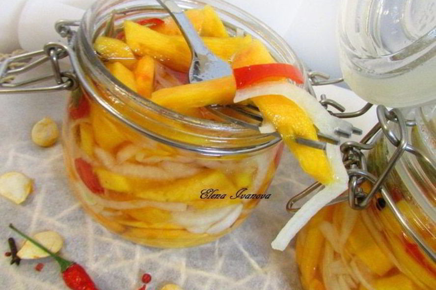 Рецепт маринованная тыква