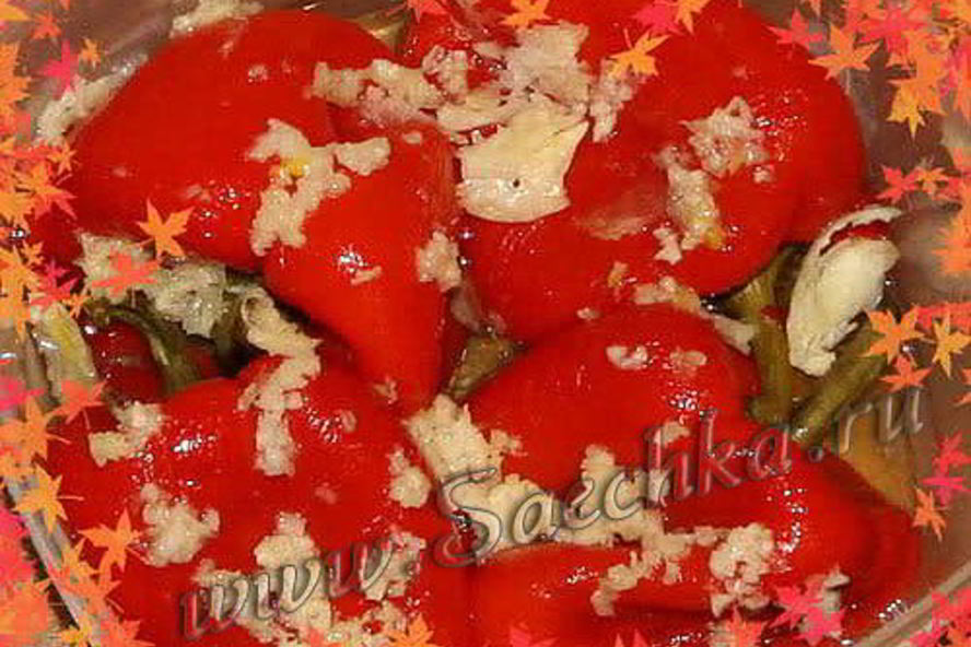 Рецепт маринованный красный сладкий перец