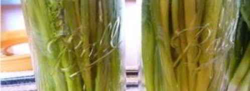 маринованный зеленый лук на зиму. Шаг 2