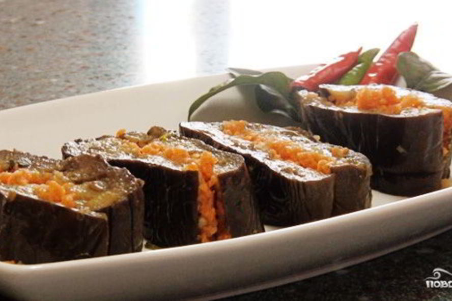 Рецепт маринованные баклажаны с морковкой