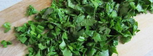 маринованные баклажаны с морковью и зеленью. Шаг 8