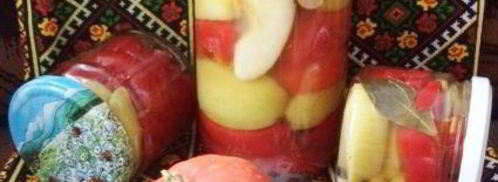 маринованные гогошары с медом и яблоком. Шаг 7