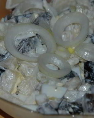 Маринованные грузди в сметане