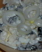 Маринованные грузди в сметане