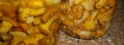 маринованные лисички. Шаг 5