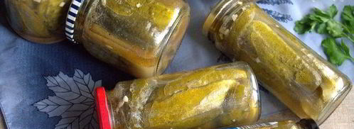 маринованные огурцы с горчицей. Шаг 17