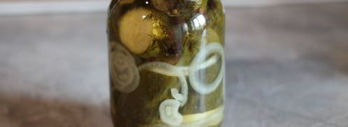 маринованные огурцы с луком. Шаг 7