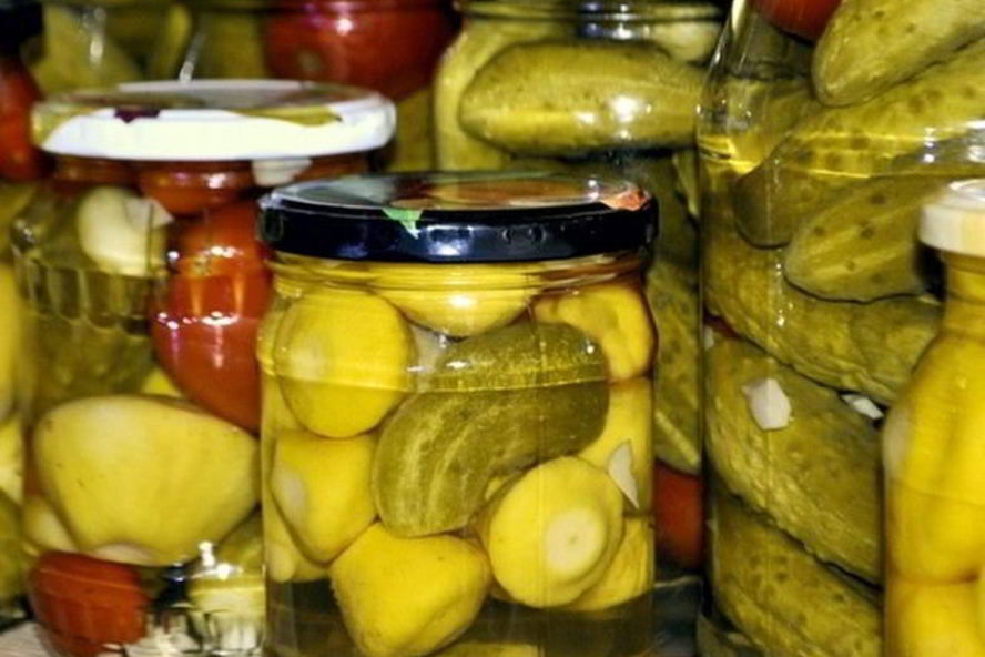 Рецепт маринованные огурцы с патиссонами