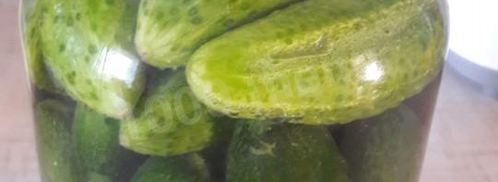 маринованные огурцы в банках с гвоздикой. Шаг 3