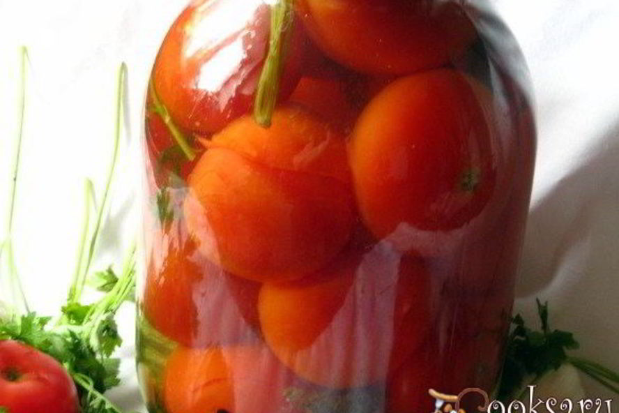 Рецепт маринованные помидоры медовые