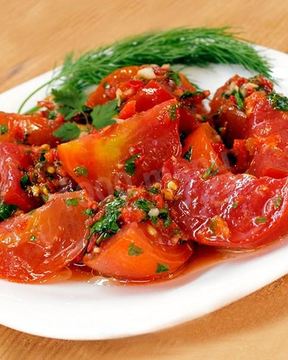 Маринованные помидоры по-корейски на зиму