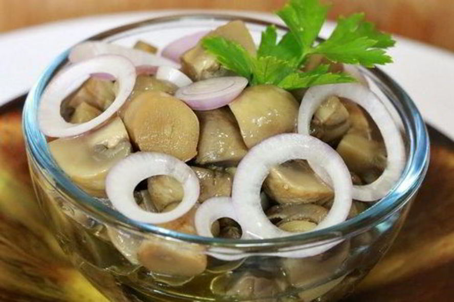 Рецепт маринованные пряные шампиньоны