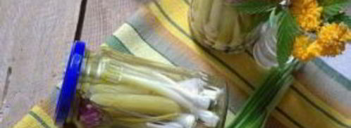 молодой чеснок маринованный. Шаг 11