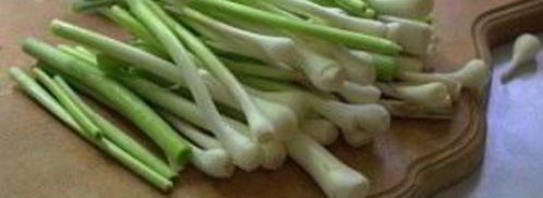 молодой чеснок маринованный. Шаг 3