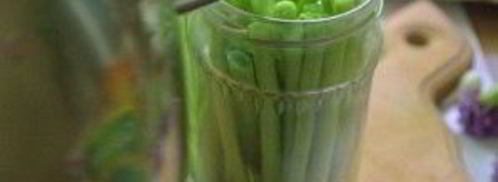 молодой чеснок маринованный. Шаг 7