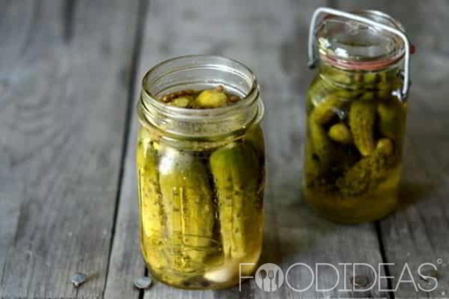 Рецепт огурцы маринованные на зиму хрустящие в банках — на литровую банку