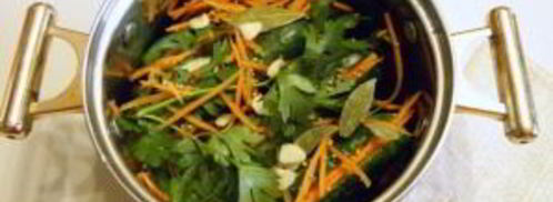 огурцы маринованные с морковью. Шаг 5