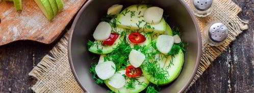 острые маринованные кабачки. Шаг 4