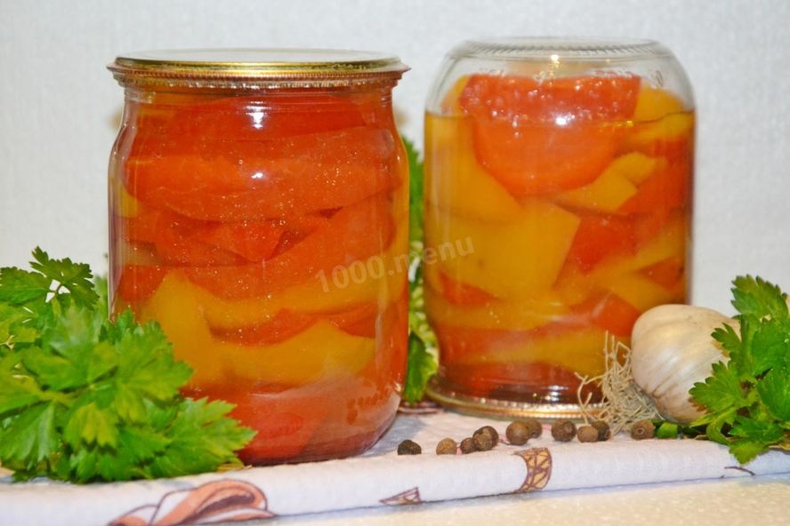 Рецепт перец болгарский на зиму дольками маринованный