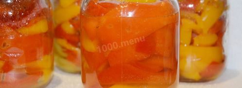 перец болгарский на зиму дольками маринованный. Шаг 9