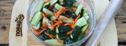 огурцы по-корейски на зиму. Шаг 6