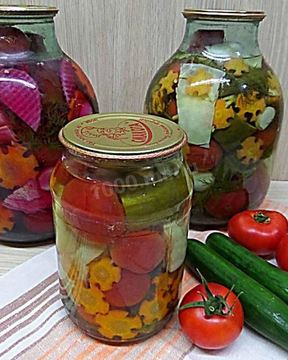 Овощное ассорти на зиму