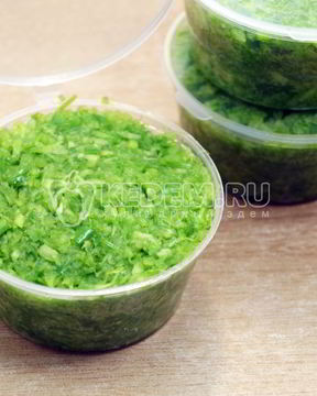 Паста из чесночных стрелок на зиму Заморозка