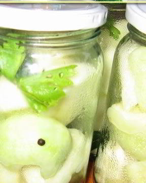 Патиссоны, консервированные на зиму