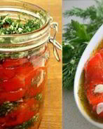 Перец с чесноком на зиму