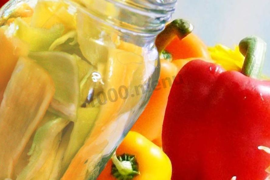 Рецепт перец с яблокамии на зиму