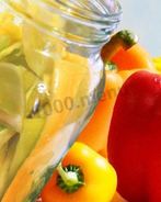 Перец с яблокамии на зиму