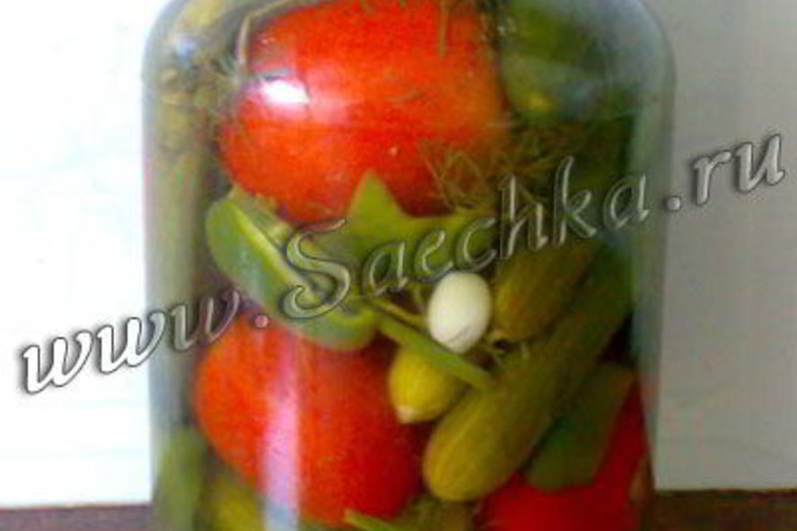 Рецепт помидоры и огурцы на зиму с аспирином