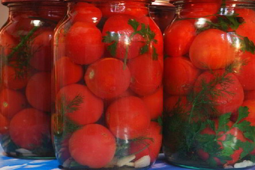 Рецепт помидоры на зиму без уксуса