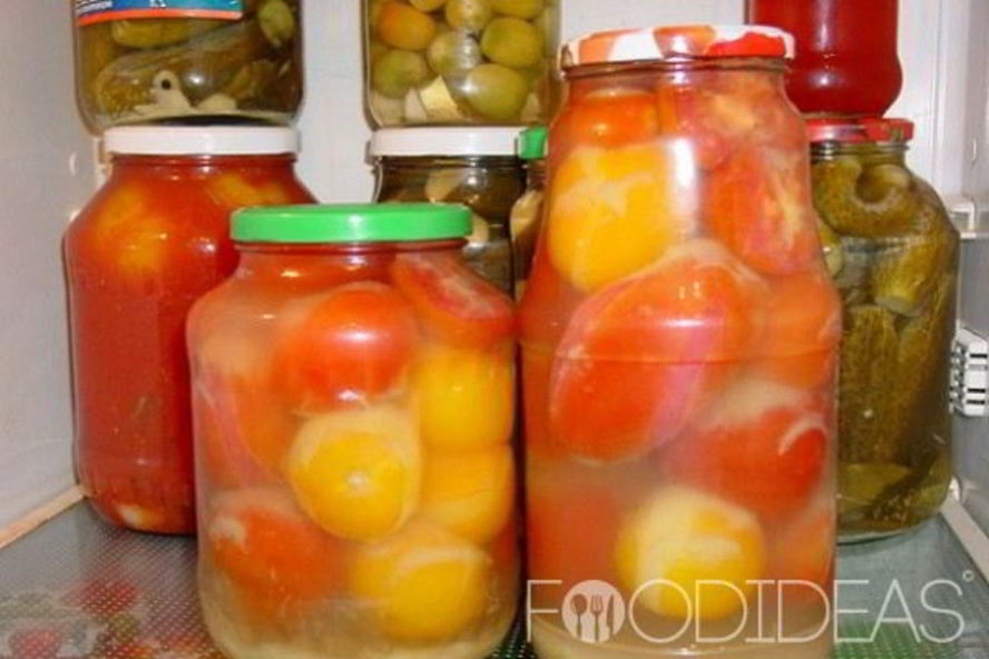 Рецепт помидоры в яблочном соке на зиму