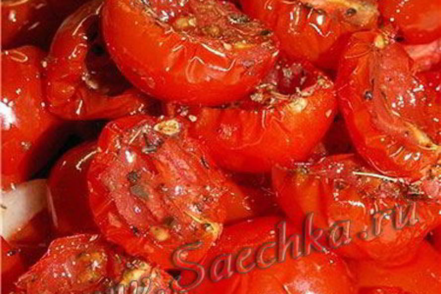 Рецепт помидоры вяленые