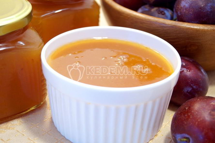 Рецепт повидло из слив