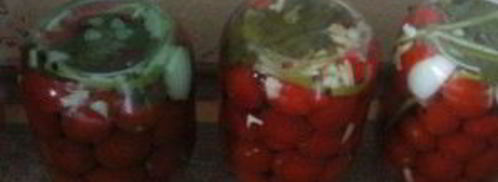 сладкие помидоры на зиму. Шаг 4